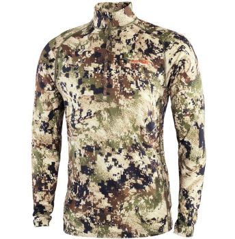 Myśliwska Koszula termiczna CORE Lightweight Half Zip-T Merino - Subalpine